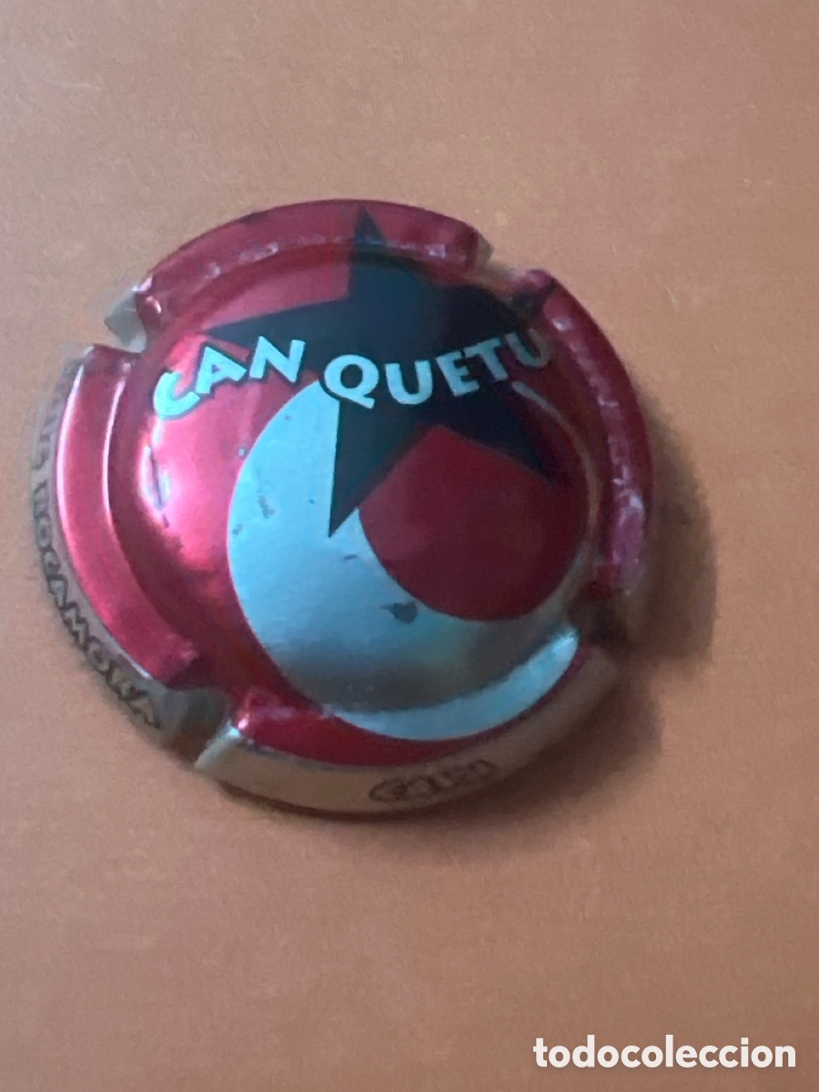 Coleccionismo de cava: T4/X159/K3. USADA PLACA DE CAVA - CAN QUETU