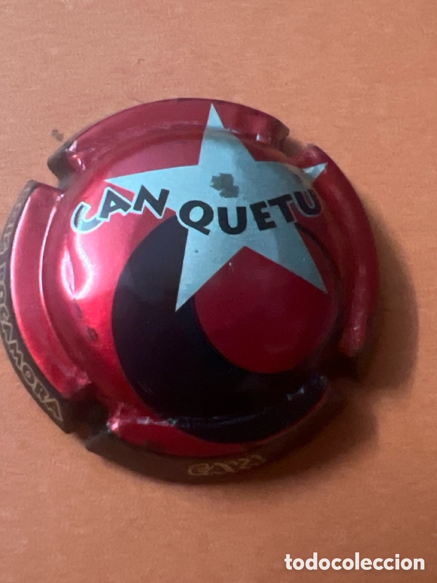 Coleccionismo de cava: T4/X159/L3. USADA - PLACA DE CAVA - CAN QUETU