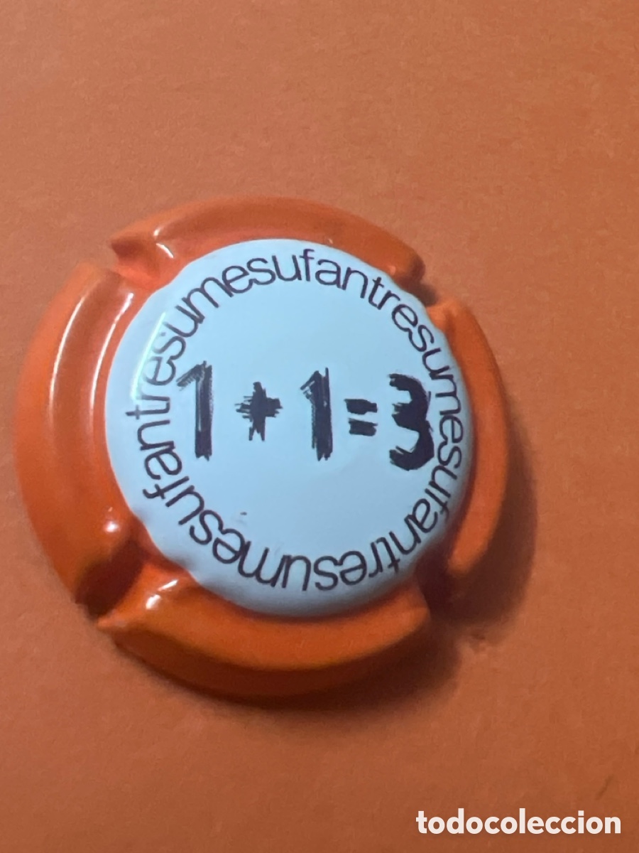 Coleccionismo de cava: T4/X159/O3. PLACA DE CAVA UMESUFANTRES