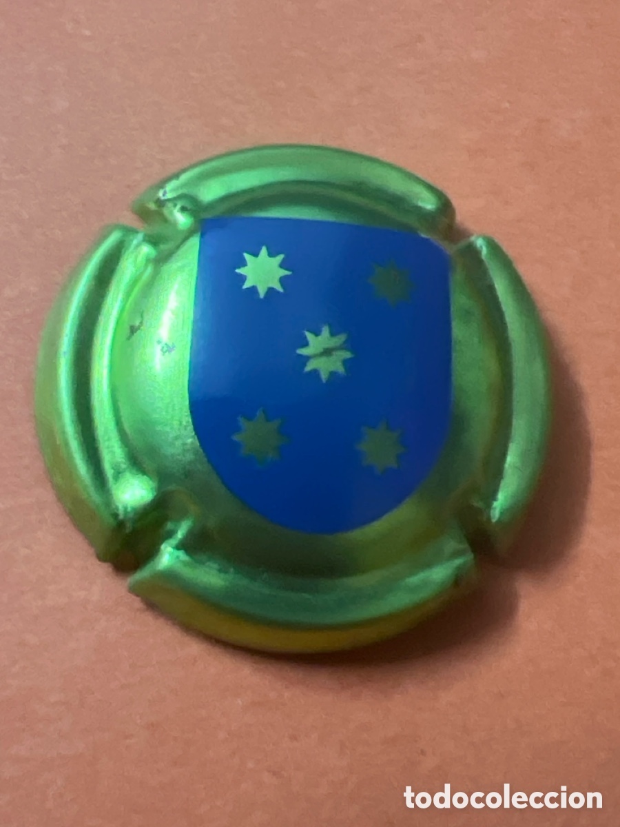 Coleccionismo de cava: T4/X157/D4. USADA - PLACA DE CAVA - CELLER VELL - Foto 1