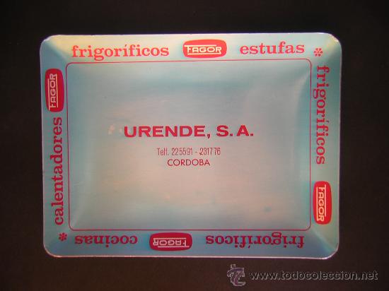 Ceniceros: cenicero publicitario de aluminio - Foto 1