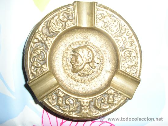 Ceniceros: ANTIGUO CENICERO DE BRONCE - Foto 1
