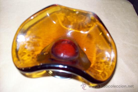 Ceniceros: Cenicero cristal Vintage. - Foto 2