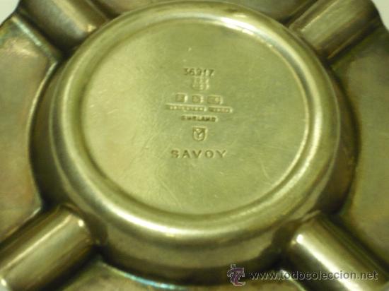 Cendriers: cenicero del hotel savoy