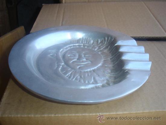 Ceniceros: cenicero de pewter mexicano - Foto 1