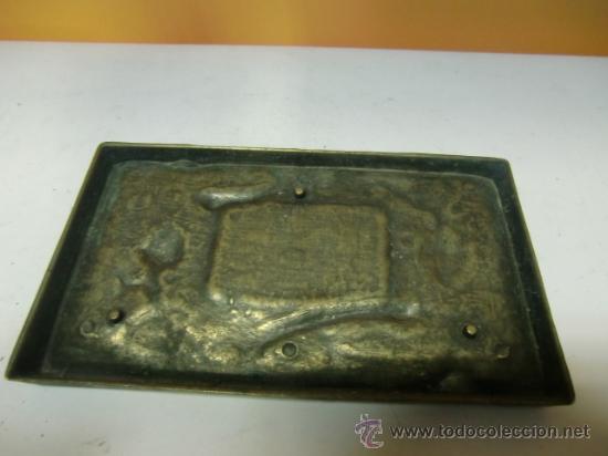 Ceniceros: Cenicero de bronce. Hor&oacute;scopo Libra - Foto 2