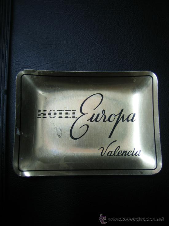 Cendriers: Cenicero con publicidad Hotel Europa VALENCIA