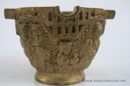 Ceniceros: CENICERO DE BRONCE A&Ntilde;OS 60 - Foto 1