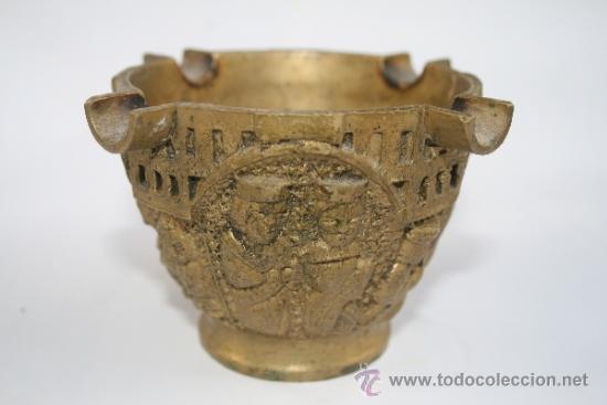 Ceniceros: CENICERO DE BRONCE A&Ntilde;OS 60 - Foto 3
