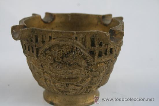 Ceniceros: CENICERO DE BRONCE A&Ntilde;OS 60 - Foto 4
