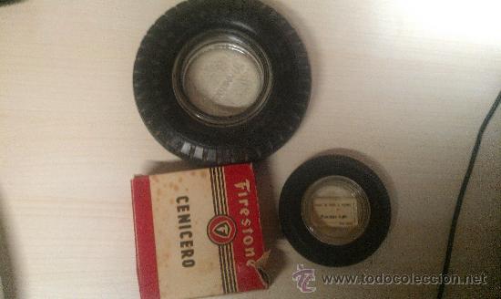 Ceniceros: lote 2 CENICEROS FIRESTONE SIN USAR Y CAJA ORIGINAL - Foto 1