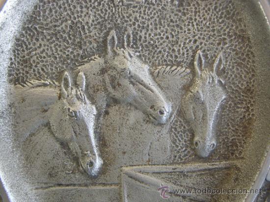 Ceniceros: PRECIOSO CENICERO JUGENDSTIL. CABALLOS.ART NOVEAU SECESION. AUSTRIA.1900