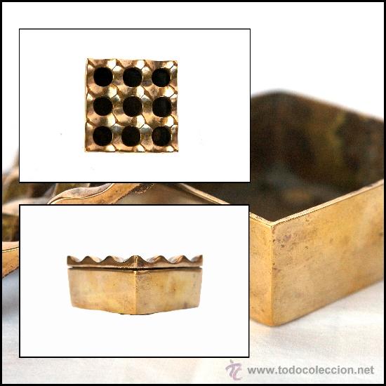 Portacenere: CENICERO ART-DECO - C. 1940 - BRONCE