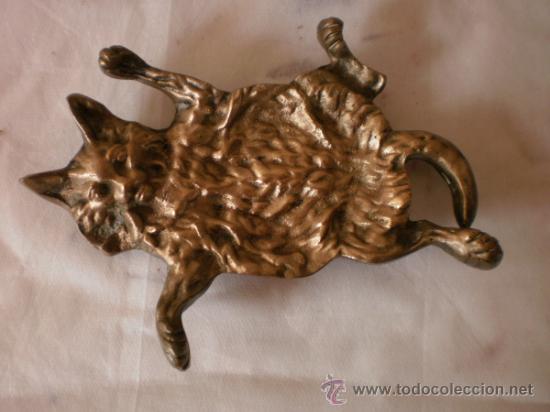 Cendriers: GATO DE BRONCE &iexcl;OFERTA!