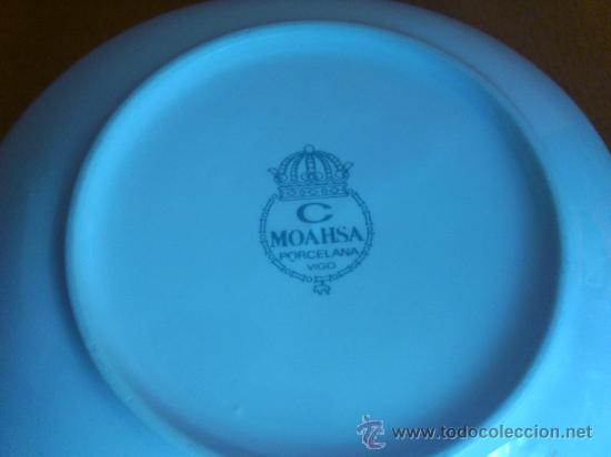 Ceniceros: Cenicero de porcelana rectangular ( MOAHSA ) Vigo - Foto 3