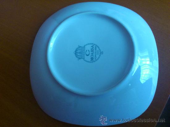 Ceniceros: Cenicero de porcelana rectangular ( MOAHSA ) Vigo - Foto 2