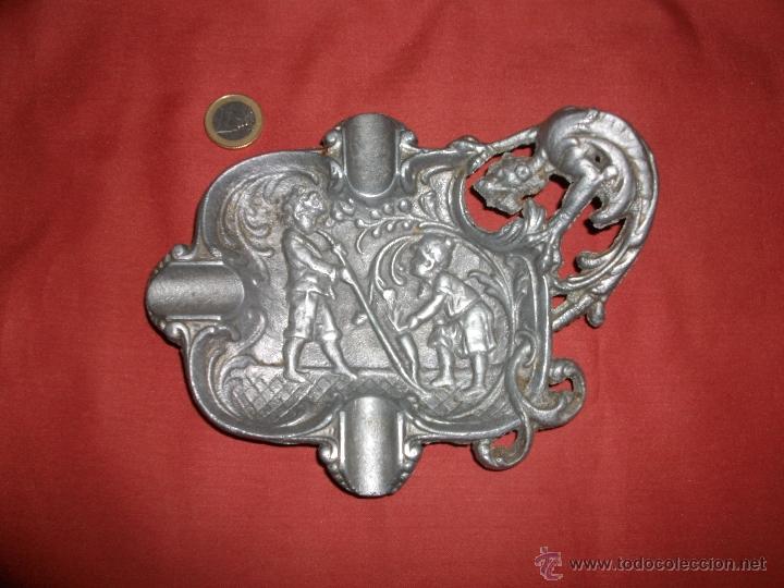 Ceniceros: CENICERO DE ALUMINIO ANTIGUO - Foto 1