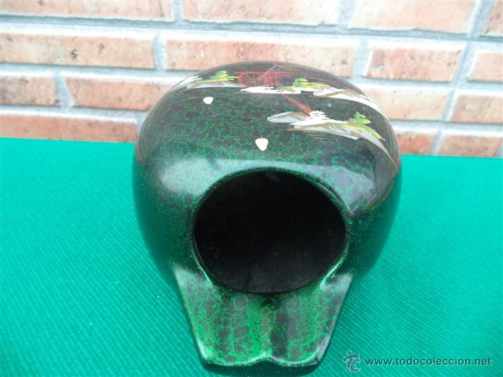 Ceniceros: cenicero oriental en ceramica