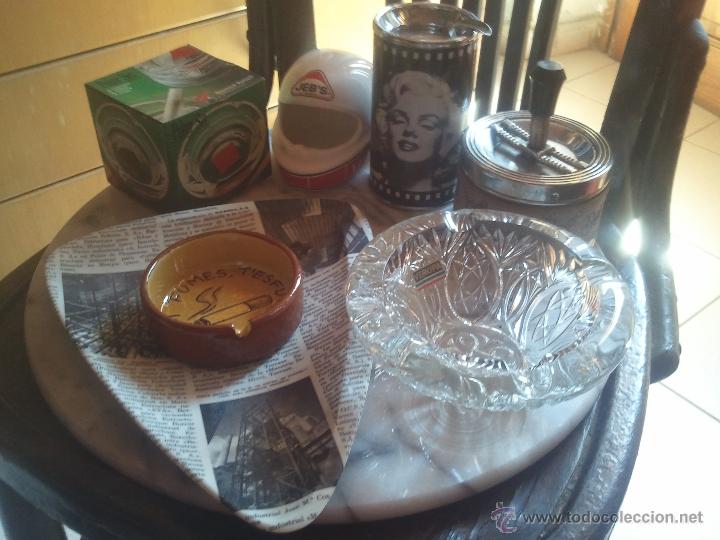 Ceniceros: 10 CENICEROS VINTAGE - NUEVOS . - Foto 1