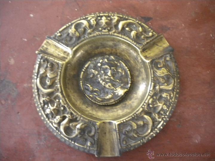 Cendriers: CENICERO DE BRONCE, FINALES DEL SIGLO XIX.