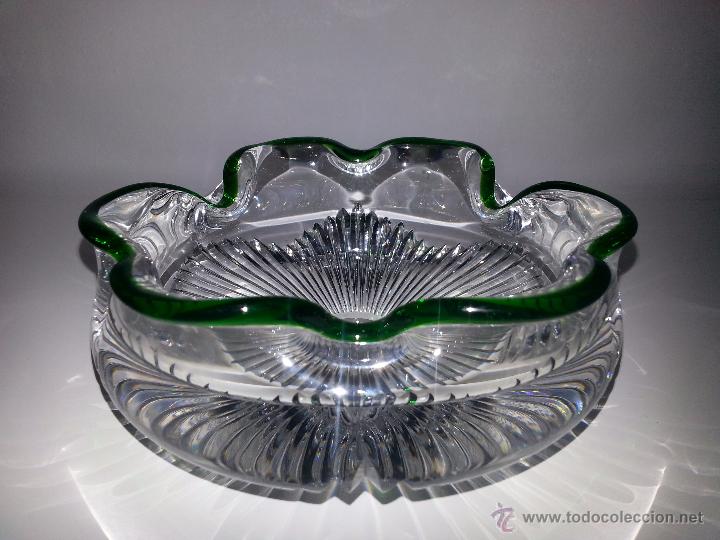 Ceniceros: CENICERO DE CRISTAL TALLADO - Foto 1