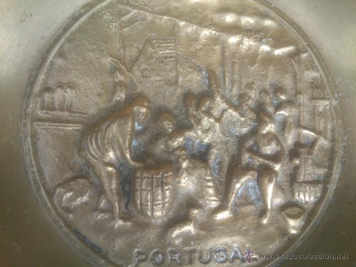 Ceniceros: GRAN CENICERO BRONCE  EN RELIEVE - Foto 2