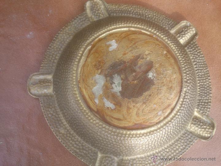 Ceniceros: GRAN CENICERO BRONCE  EN RELIEVE - Foto 3