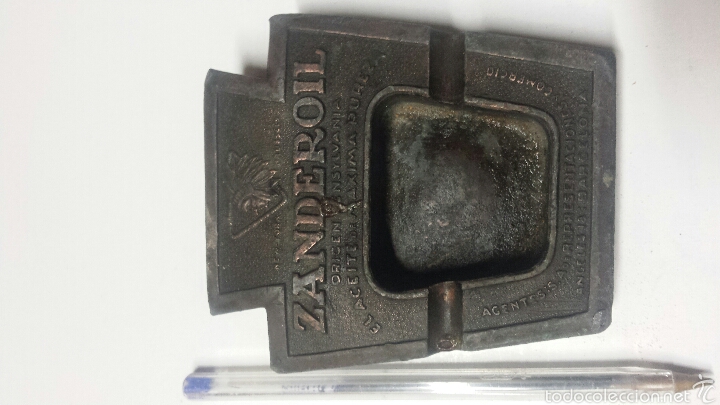 Ceniceros: Cenicero de bronce zanderoil - Foto 1