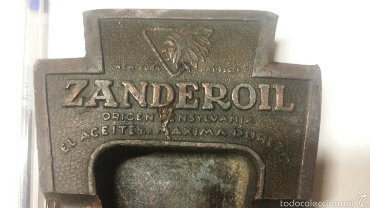 Ceniceros: Cenicero de bronce zanderoil - Foto 2