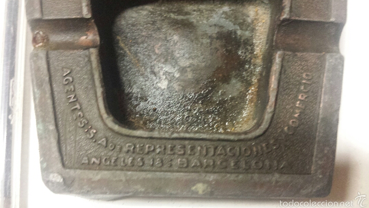 Ceniceros: Cenicero de bronce zanderoil - Foto 3