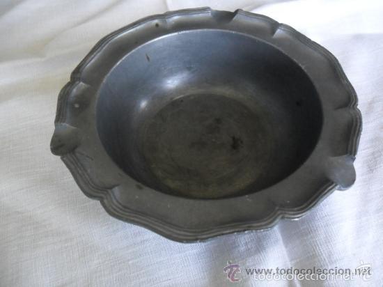 Ceniceros: CENICERO DE ESTA&Ntilde;O Y CINZ - ANTIGUO - Foto 2
