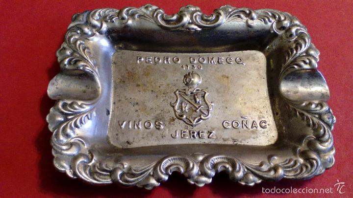 Cinzeiros: CENICERO PEDRO DOMECQ, VINOS CO&Ntilde;AC DE JEREZ