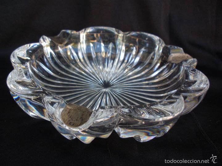 Ceniceros: Cenicero cristal y plata - Foto 1