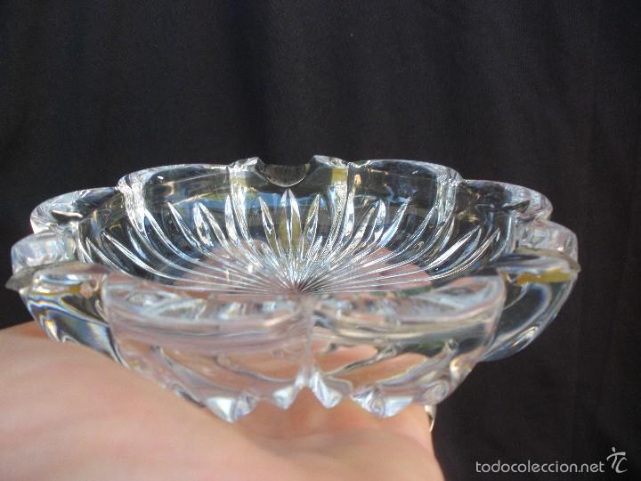 Ceniceros: Cenicero cristal y plata - Foto 3