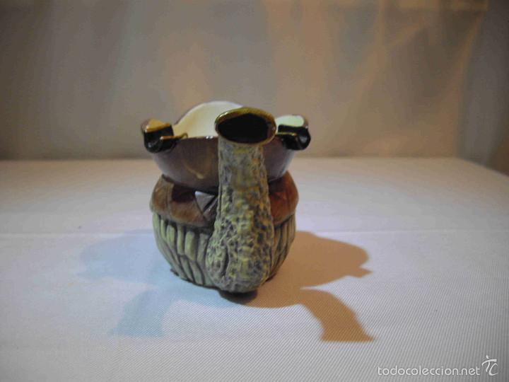 Ceniceros: Cenicero pipa con cara - Foto 3