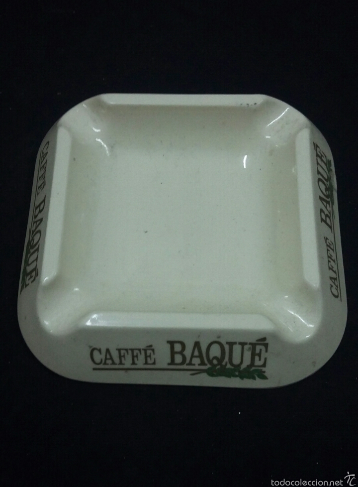 Ceniceros: Cenicero cafe caffe baque - car96 - Foto 1