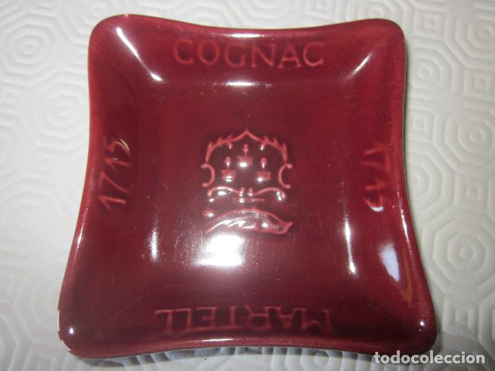 Ceniceros: CENICERO VINTAGE DE COGNAC MARTELL - Foto 1