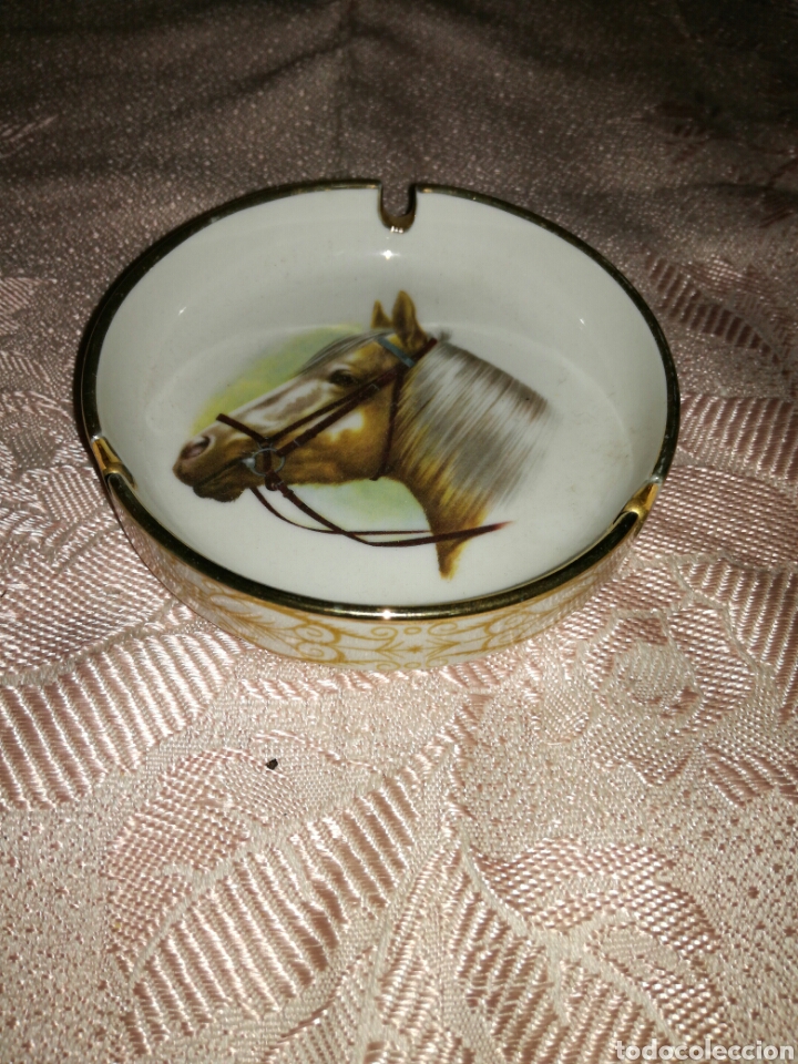 Cendriers: Bonito cenicero de porcelana Guillen