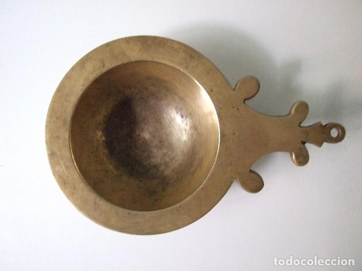 Ceniceros: ANTIGUO CENICERO DE BRONCE - CIRCA 1945 - Foto 1