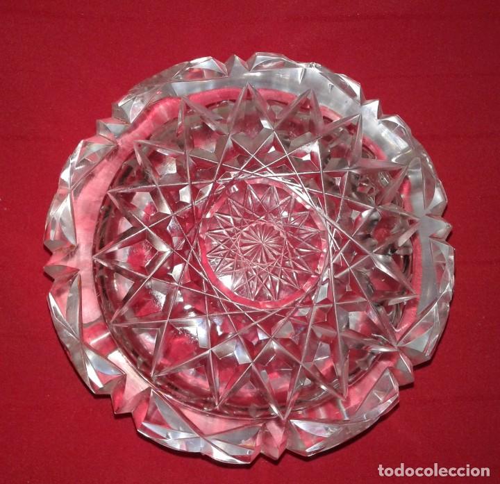 Ceniceros: CENICERO DE CRISTAL TALLADO - Foto 2
