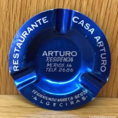 Portacenere: ANTIGUO CENICERO DE RESTAURANTE CASA ARTURO - ALGECIRAS (CÁDIZ)