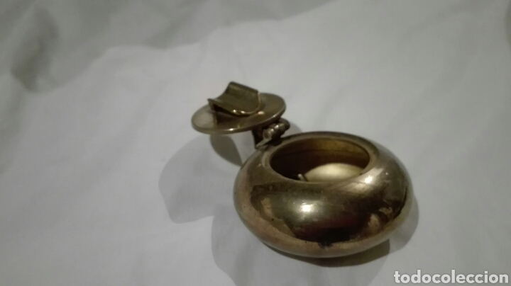 Ceniceros: Cenicero de bronce de bolsillo - Foto 2