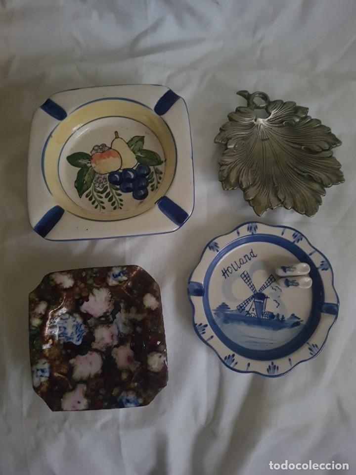 4 BONITOS CENICEROS