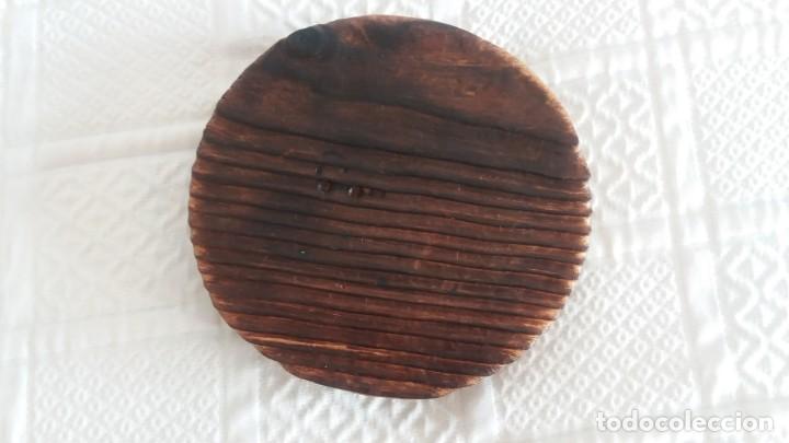 Ceniceros: cenicero  vintage de madera - Foto 3