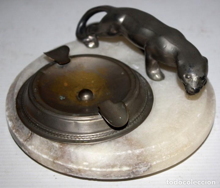 Cendriers: CENICERO-PANTERA ART-DEC&Oacute;-1920-30.