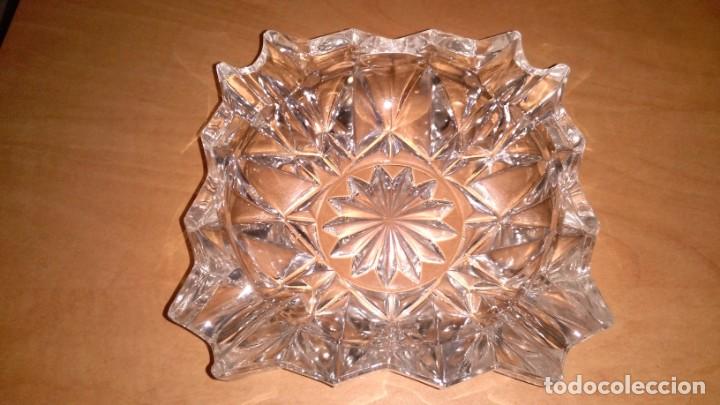 Ceniceros: Cenicero filigrana cristal - Foto 1