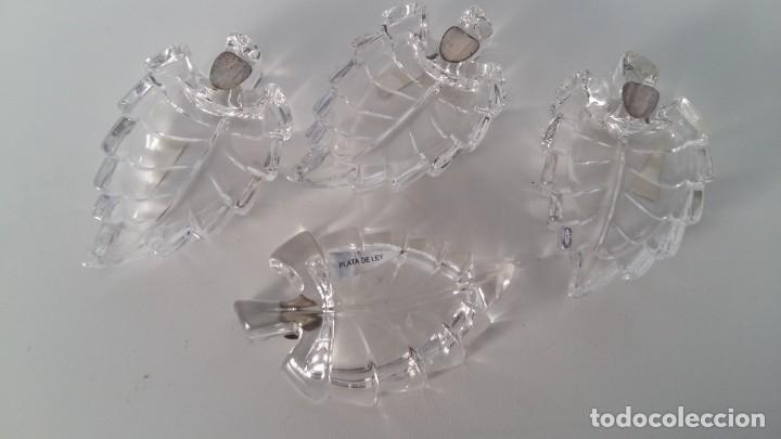 Ceniceros: Set de 4 ceniceros de cristal - Foto 1