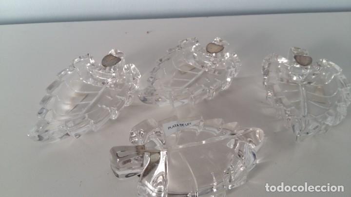 Ceniceros: Set de 4 ceniceros de cristal - Foto 2