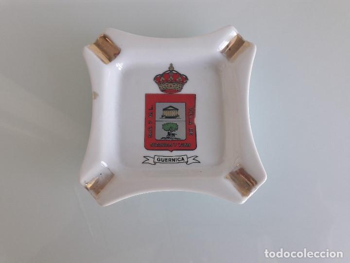 Cendriers: CENIERO DE CER&Aacute;MICA - ESCUDO DE GUERNICA - Vizcaya - Pa&iacute;s Vasco