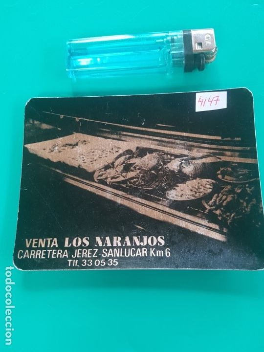 Aschenbecher: ANTIGUO CENICERO VENTA LOS NARANJOS. JEREZ
